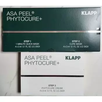 Набор пилинговых процедур Clapp Asafil Phytocure на 4 недели, 1 набор