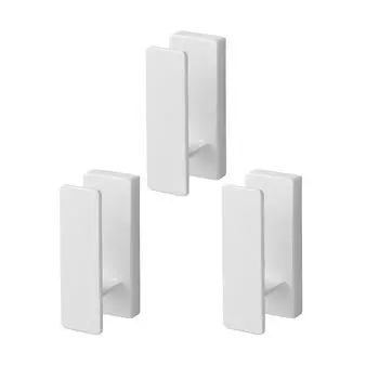 Набор пинцетов и шурупов для дерева Yamazaki Jitsugyo, совместимый с гипсокартоном, белый x D3 x настенный крючок для настенного крепления Tower с белый