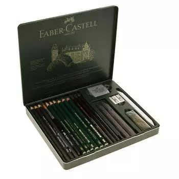 Набор Pit Graphite 112973 японский Faber-Castell [оригинальный продукт]