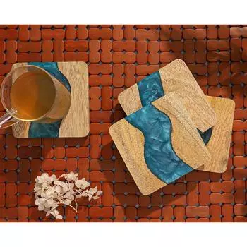 Набор подставок Премиум-набор столовой посуды Набор из 4 подставок для дома и офиса