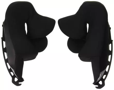 Набор подушечек для щек OGK KABUTO IBUKI XL 549145 (20мм) чёрный