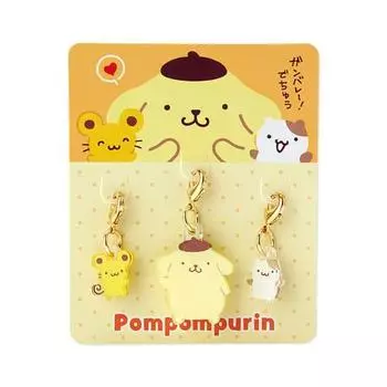 Набор подвесок Sanrio Pompompurin (Мой любимый — лучший!) приблизительно. 8x0.3x11.7см Акрил 137502