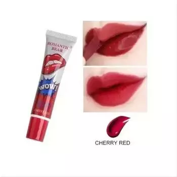 Набор помад 3 цвета Peel Off Lip Liner Tattoo Lip Gloss Водостойкий стойкий матовый оттенок, B-01, 1 шт.