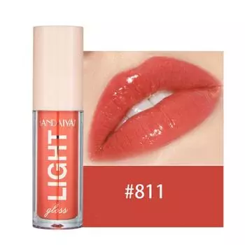 Набор помад Handaiyan Lip Gloss Sexy Plump Glitter Crystal Jelly Red Nude Lipstick Liquid Waterproof Moisturizing Oil Makeup, 811, 6.811, 1 шт.