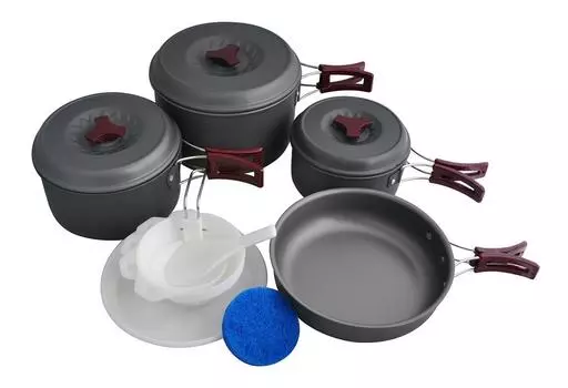 Набор посуды FreeCamp из анодированного алюминия