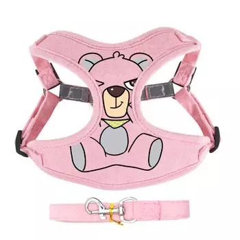 Набор поводков для собак, регулируемый ошейник для собак, поводок для собак, аксессуары для маленьких и средних собак, шлейки для щенков, товары для домашних питомцев французского бульдога S