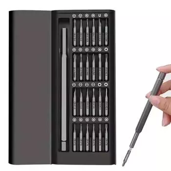 Набор прецизионных отверток 25 в 1, небольшой набор отверток, магнитный набор инструментов для ремонта ноутбука, iPhone, мобильного телефона, ПК, MacBook, планшета, компьютера, PS5