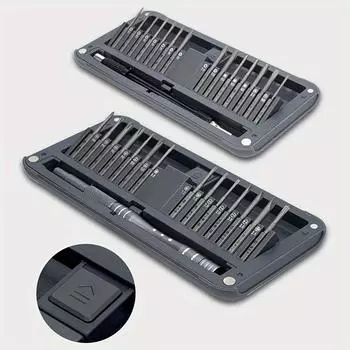Набор прецизионных отверток 30 в 1, магнитная отвертка Torx с шестигранной головкой Phillips, набор для ремонта сотовых телефонов с ручкой, ручной инструмент