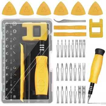Набор прецизионных отверток 31 в 1 Torx Phillips Набор инструментов для ремонта магнитных отверток с пинцетом, лопаткой и намагничивателем
