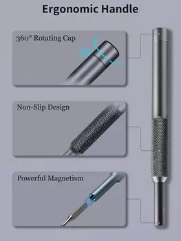 Набор прецизионных отверток 50 в 1 Мини-набор инструментов для ремонта Магнитные биты S2 Torx Star Phillips для электроники iPhone MacBook PS4