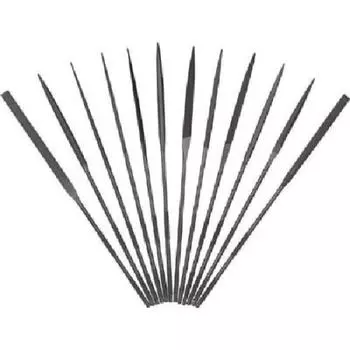 Набор прецизионных угловых напильников Tsubosan, грубее, чем KA01253T, 12, #3#6