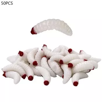 Набор приманок для рыбалки белый