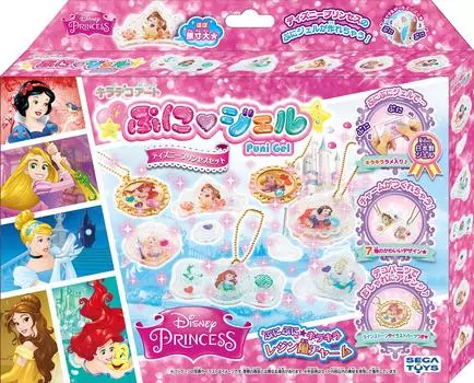 Набор «Принцесса Диснея» Kiradeco Art Puni Gel PG-02