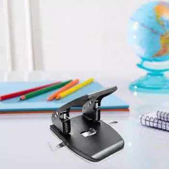 Набор прочных держателей для бумаги с дыроколами на два отверстия, 100-зубчатые застежки, регулируемые