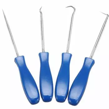 Набор прокладок для автозапчастей O, скребок, съемник уплотнений, съемник, крючок, 4 шт./компл., автомобиль 4Pcs 16cm красный/чёрный