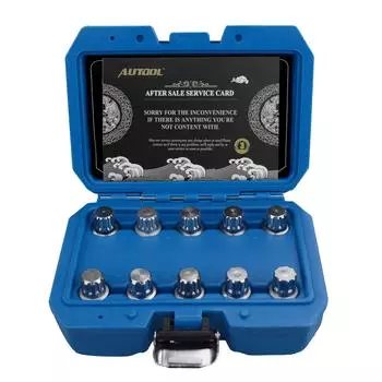 Набор противоугонных гаек для блокировки колес