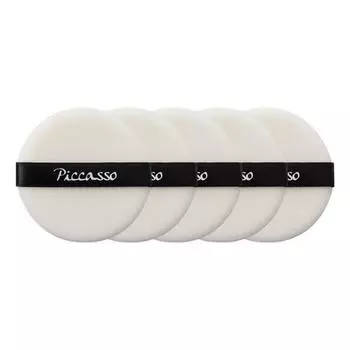 Набор пуховок для пудры Picasso, 5 шт.