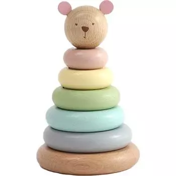 Набор радужных колец Namunori baby Bear для младенцев, разноцветные, 1 шт., Корейские товары для детей