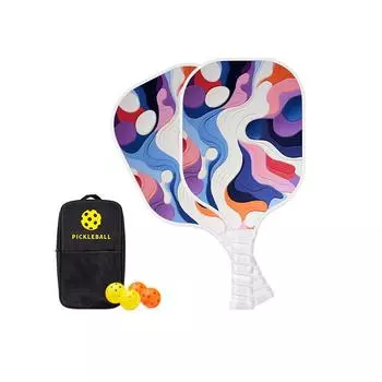 Набор ракеток Pitbull, панель из стекловолокна и сот 1 PC чёрный