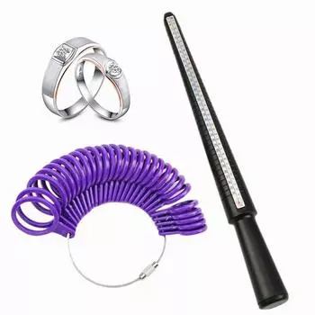 Набор размеров кольца, оправка, измерительное кольцо, измерительные размеры, ювелирное оборудование, инструмент