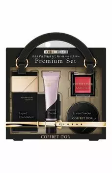 Набор Reform Glow Liquid UV Holiday Collection, набор из 4 тональных основ разных цветов d Or Ocher-C Ocher-C