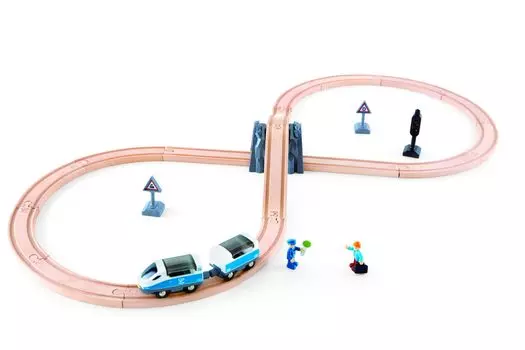 Набор рельс Hape Figure 8 E3729