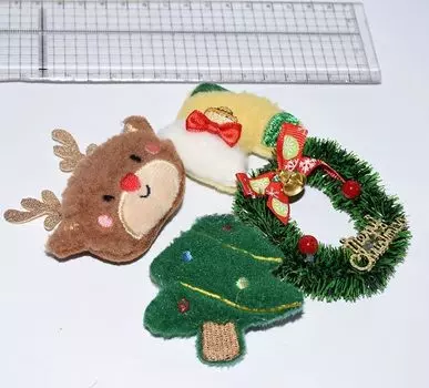 Набор рождественских украшений для масштабных фигурок [TOYBARJAPAN] 4 предмета 1/6