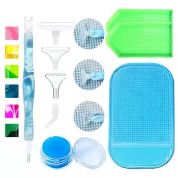 Набор ручек для алмазного искусства, ручка-сверло из смолы, 5D, набор ручек для алмазной живописи, набор для алмазной живописи, инструменты для алмазной живописи, аксессуары для начинающих Hobi