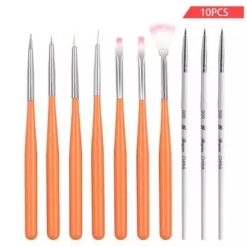 Набор ручек для дизайна ногтей PHOENIXY, ручки для раскрашивания ногтей, подводка для рисования, кисти для ногтей, маникюрные инструменты 1pc