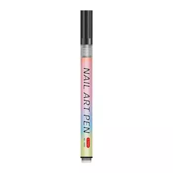 Набор ручек для нейл-арта DIY Пластиковые маркеры для краски для гелевых ногтей Наконечник 0,7 мм Ручки для рисования дудлов Подарок для начинающих и профессионалов