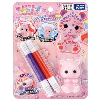 Набор ручек и медведей TAKARA TOMY Drawing Mofrens