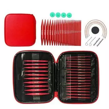 Набор съемных спиц ручной работы, круговые спицы, вязальные принадлежности Style 3