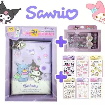 Набор Sanrio Life Cut Diary Dakku, Куроми, 1 шт.