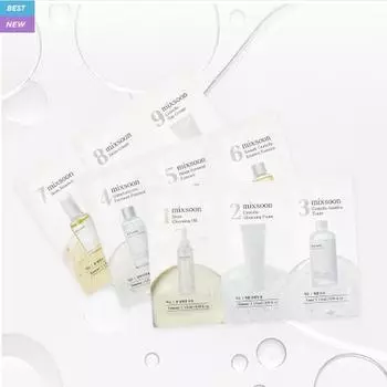 Набор саше для ухода за кожей mixsoon 9-Step Skincare 4ea