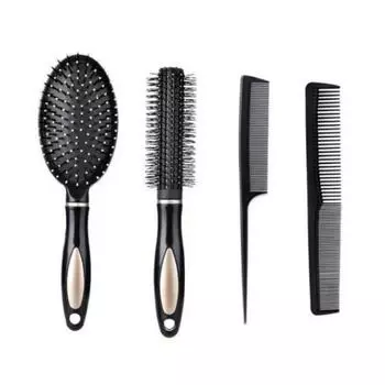 Набор щеток для волос TakitaKi, 4 предмета, 1 набор