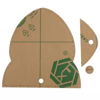 Набор шаблонов для кожаных изделий ручной работы, прозрачный акриловый чехол для мыши, инструмент для творчества