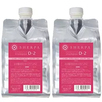 Набор шампуней Arimino Sherpa Design Supplement 1000 мл, сменные блоки 2 D-2
