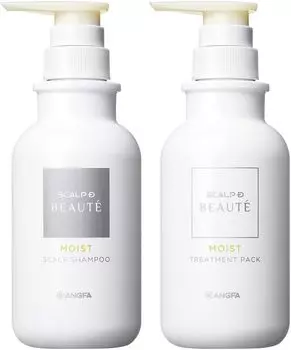 Набор шампуней Scalp D Beaute Moist для женщин, 350 мл каждый (Лекарственный набор)