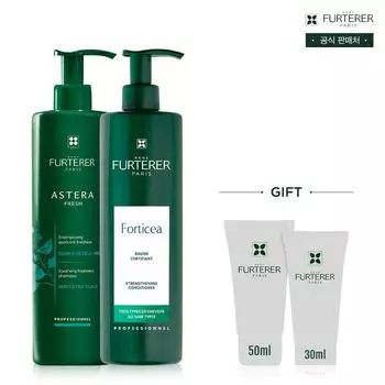 Набор шампуня Astera Fresh 600 мл и кондиционера Forticia 600 мл