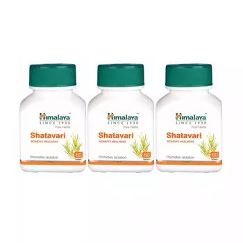 Набор Шатавари (3 х 60 таб, 250 мг), Shatavari Set, Himalaya