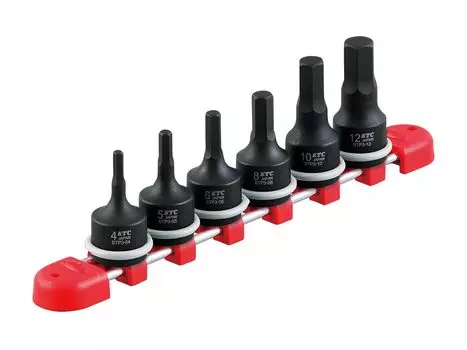 Набор шестигранных головок Kyoto Machinery Tools TBTP306P для удара 6 1 комплект (КТК) Гаечный ключ, детали,