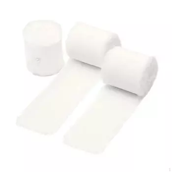 Набор шифоновых лент для праздничного украшения дома белый