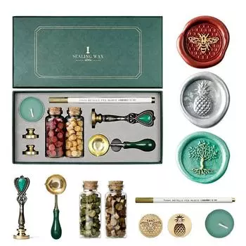 Набор штампов для сургучной печати, набор для свадебных приглашений, декоративная печать, набор Sellos, подарочная печать, сделай сам, настраиваемая, принадлежности для поделок