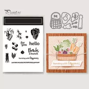 Набор штампов и штампов для изготовления открыток Штампы для тиснения из углеродистой стали Многоразовые силиконовые штампы для альбома своими руками Поздравительная открытка в стиле скрапбукинга C