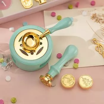 Набор штампов с сургучной печатью, лаковая печь, сургучная печать, плавильная ложка, резиновый нагреватель для плавления древесины, восковой шарик, горшок, палочка, нагреватель, принадлежности для рукоделия