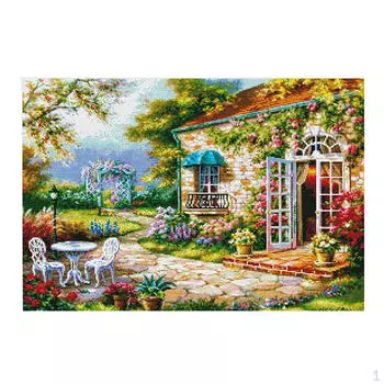 Набор штампованных стежков с предварительной печатью — стартовый набор для вышивания для начинающих, взрослых, вышивания и рукоделия