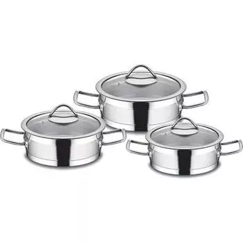 Набор сковородок Kahramanlar elik Srma из 3 предметов