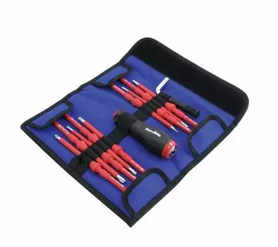 Набор сменных изолированных динамометрических отверток Pro-Auto 11 предметов PA-ETD11S