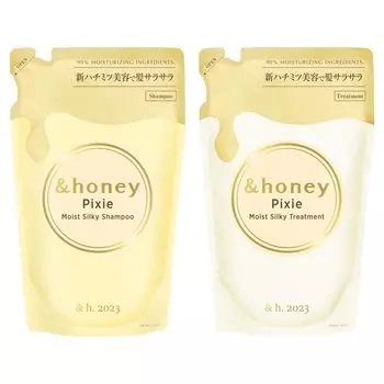 Набор сменных пар шампуня Pixie Moist Silky Treatment & honey Shampoo/Conditioner