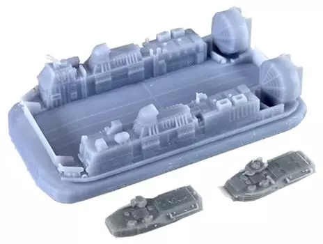 Набор смоляных деталей Firestarter Current American LCAC 1/700 FS-MUS11 (Корабль)
